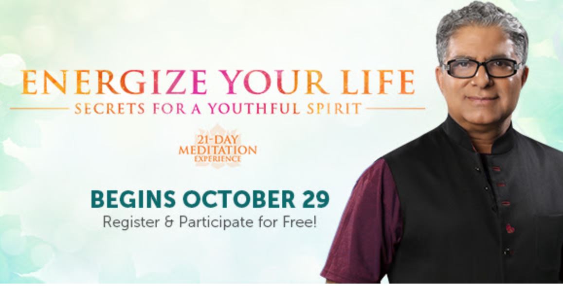 Deepak Chopra and Oprah Energize Your Life