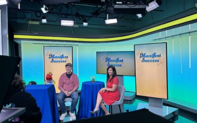 I manifested talking about manifesting on TV